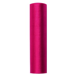 Organza růžová tmavá 16 cm